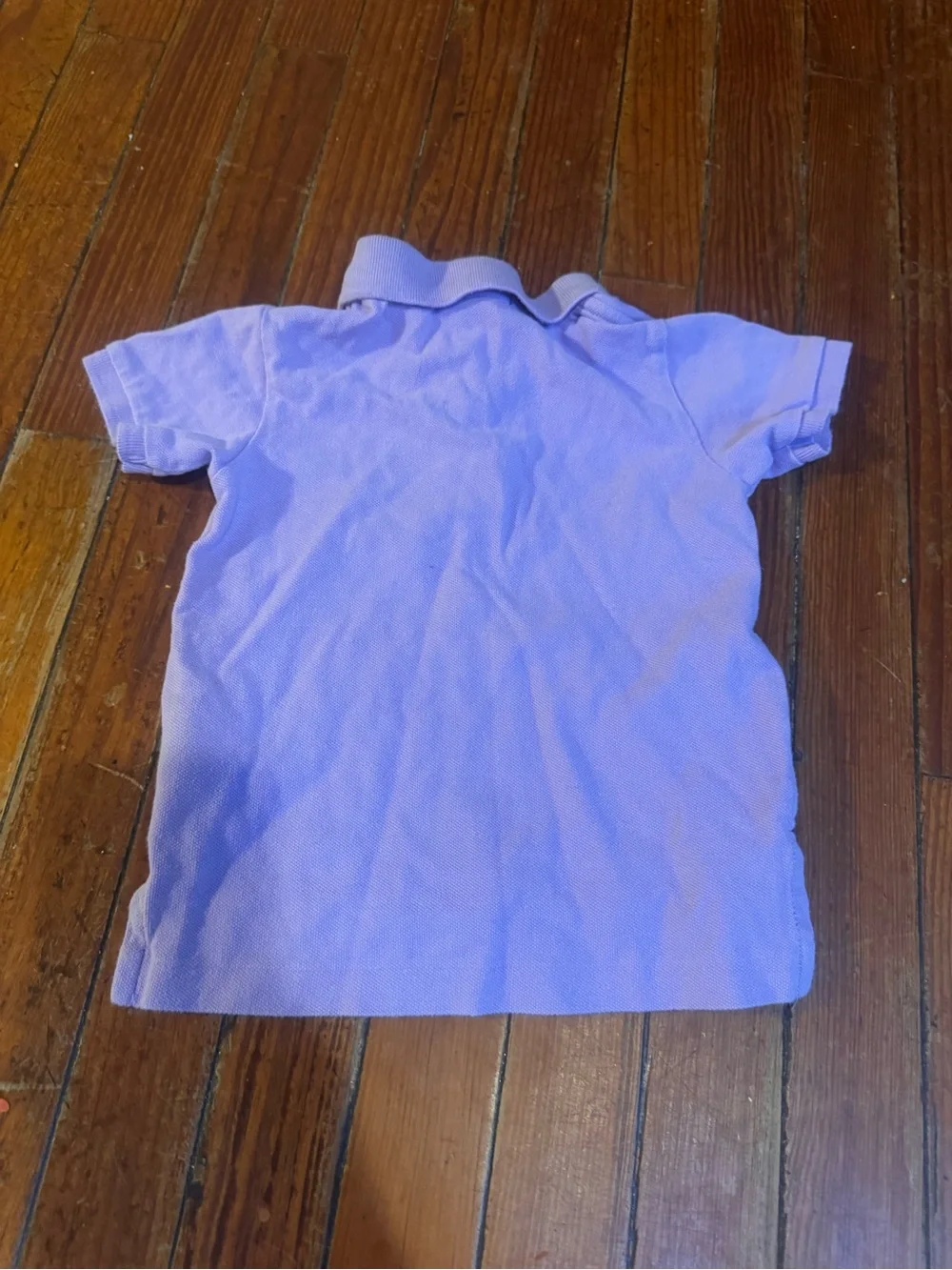 Ralph Lauren Lavender Polo with Yellow Pony